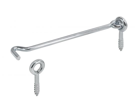 Накидной крючок с осью VORMANN 60 мм, d 3,5 мм, оцинкованный 00082 060 Z 