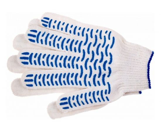 Перчатки хлопчатобумажные с ПВХ-напылением Россия 67716 