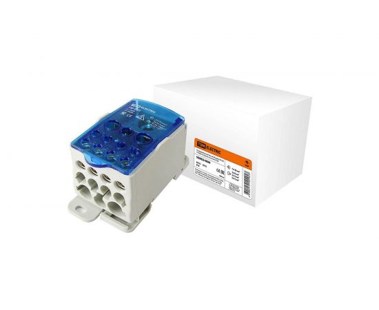 Распределительный блок TDM на DIN-рейку РБ-250 1П 250А 1х120/2x35 5x16 4x10 SQ0823-0004 