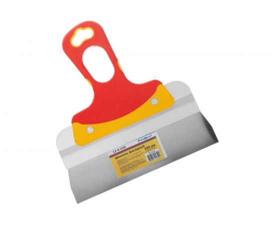 Фасадный шпатель, полотно из нержавеющей стали, 200 мм РемоКолор 12-9-520 