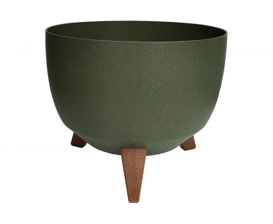 Кашпо на ножках LAMELA Sp.z o. ROMA ECO 921 40х25 см, зеленое 062113 