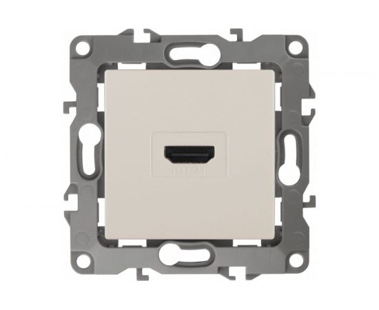 Розетка ЭРА 12-3114-02 HDMI, IP20, 12, слоновая кость Б0027482 