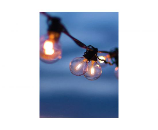 Уличная гирлянда КОСМОС 7 м, 220В KOC_10lampsW_IP 