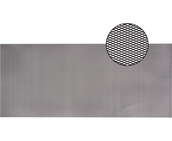 Облицовка радиатора KRAFT алюминий 100 х 40 см черная ячейки 10мм х 4мм KT 835478 