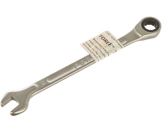 Трещоточный ключ 10мм FORCE 75710 