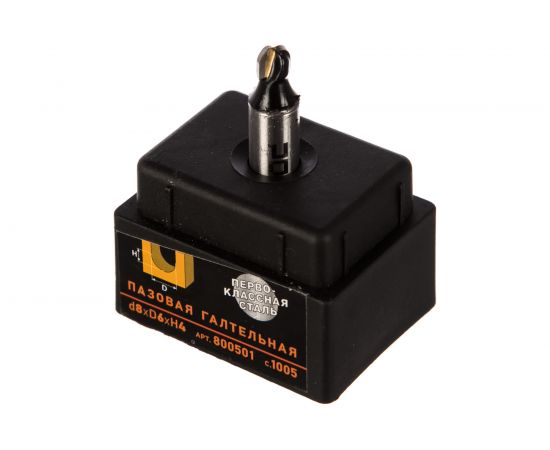 Фреза пазовая галтельная серия 1005 (6x4 мм; хвостовик 8 мм) Росомаха 800501 – изображение 2