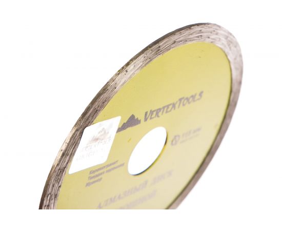 Диск алмазный сплошной (115х22.2 мм) Vertextools 04-115-19 – изображение 2