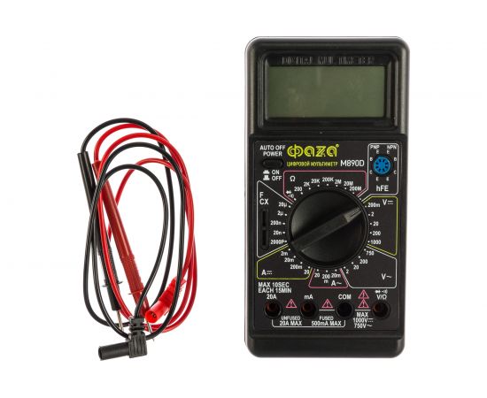 Цифровой мультиметр ФАZА M890D 5008830 – изображение 2