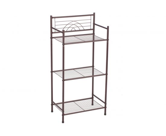 Напольный стеллаж UniStor CAGLIARI 3 яруса, порошковое напыление, сталь 212260 – изображение 2