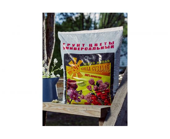 Универсальный грунт Сила Суздаля Цветы 5 л 4680004060185 – изображение 2