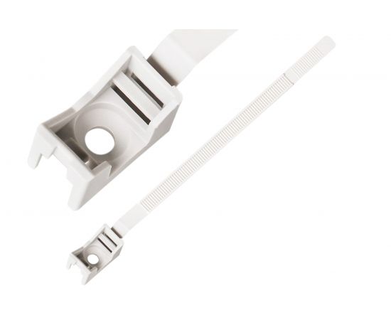 Ремешок для труб и кабеля ЕВРОПАРТНЕР PRNT 16-32 белый 10шт. 3 0023 9 – изображение 2