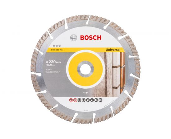 Диск алмазный Universal (230х22.2 мм) Bosch 2608615065 – изображение 2