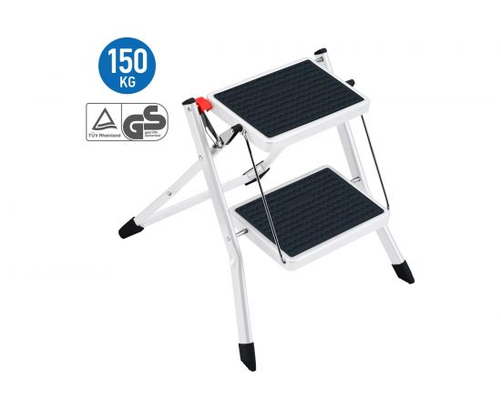 Стальная 2-х ступенчатая стремянка ART MOON ROCK 699485 – изображение 3