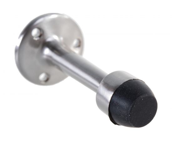 Дверной настенный ограничитель НОРА-М 110 матовый никель 14885 – изображение 3