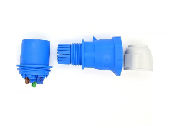 Кабельная вилка Bals 16А 3р 230В 6h IP44 Quick-Connect 1 шт. 2126-b – изображение 3