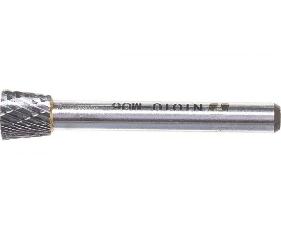 Борфреза твердосплавная обратный конус с двойной насечкой (10х10 мм; хвостовик 6 мм) ПНЕВМО-ТРЕЙД N1010-M06 – изображение 3