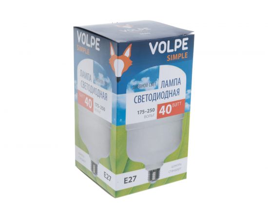 Светодиодная лампа Volpe LED-M80-40W/DW/E27/FR/S. Матовая. UL-00002906 – изображение 3