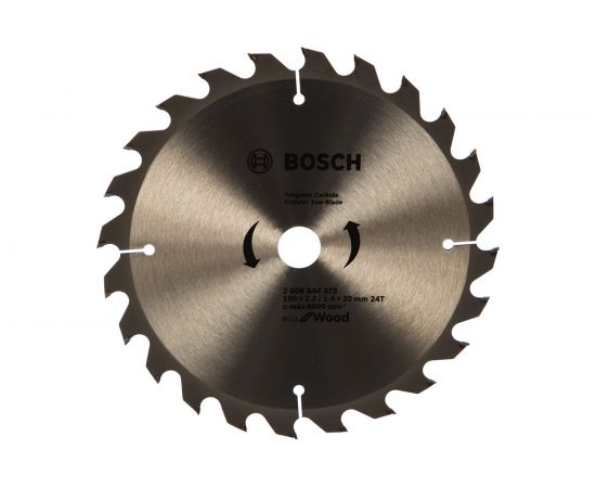 Пильный диск ECO WOOD (190x20 мм; 24T) Bosch 2608644375 – изображение 3
