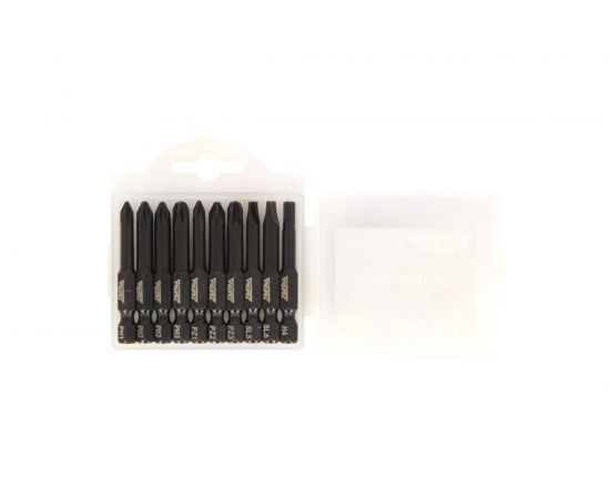 Набор магнитных бит (10 шт; 50 мм) WURZ 4200 – изображение 3