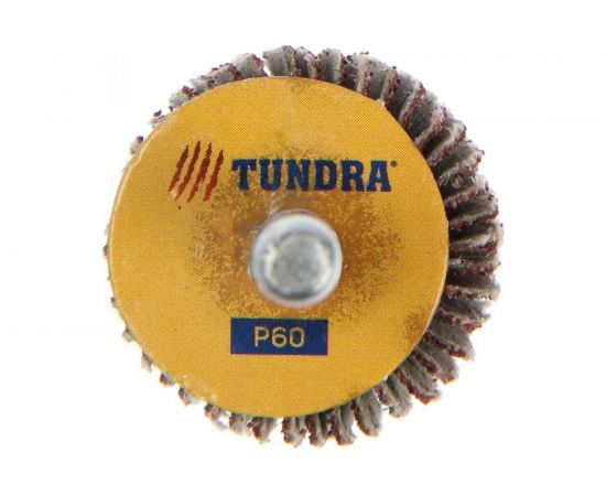 Круг лепестковый радиальный (30х20х6 мм; Р60) TUNDRA 5162349 – изображение 3