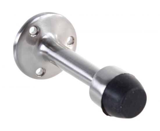 Дверной настенный ограничитель НОРА-М 110 матовый никель 14885 – изображение 4