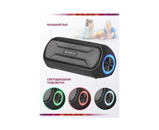 Портативная акустика Defender Enjoy S1000, 20Вт, bluetooth, 65688 – изображение 4