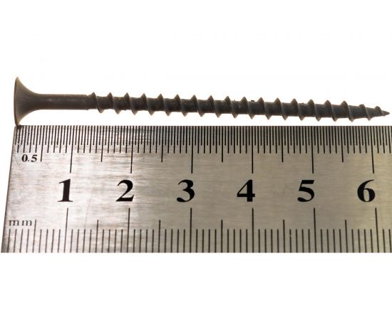 Саморезы с потайной головкой и крупным шагом МТК оксидир., 3,5х64 250 шт 907905517 – изображение 5