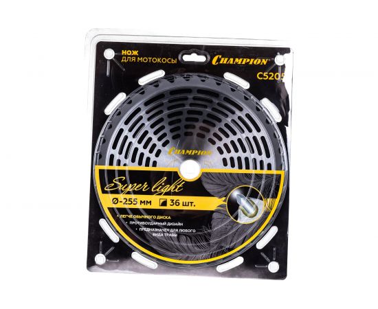 Нож с зубцами Super Light (255х25.4 мм; 36Т) для SRM-330ES/SRM-350ES/4605 CHAMPION C5205 – изображение 5