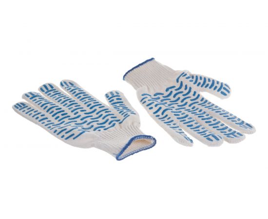 Перчатки хлопчатобумажные с ПВХ-напылением Россия 67716 – изображение 5