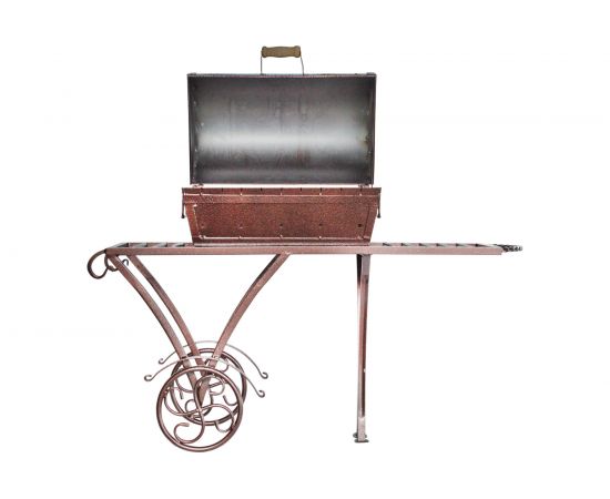 Мангал Комплект-АГРО Сундучок KA5955 – изображение 5