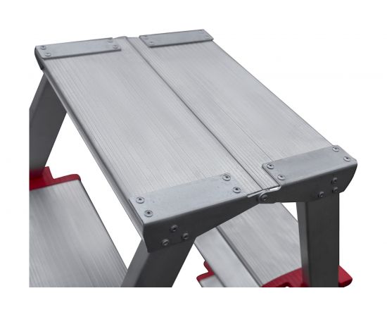 Двухсторонняя стремянка Новая Высота NV500 5 ступеней 5120205 – изображение 8