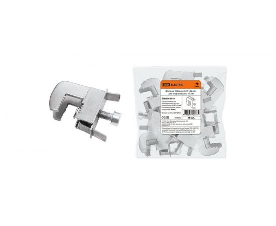 Шинный терминал TDM 70-185 мм2 для медной шины 10 мм SQ0826-0010 