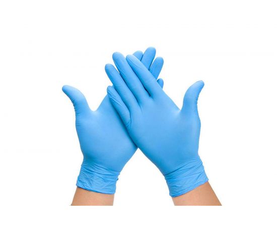 Нитриловые перчатки EcoLat Ocean blue 100 шт./уп. размер XL, 3035/XL 
