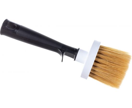 Маховая кисть DECOR d 65 мм, смешанная светлая щетина, пластиковая ручка 612-065 