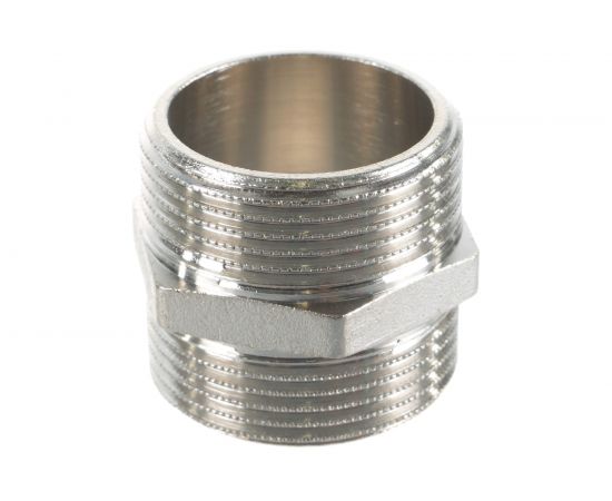 Никелированный ниппель STOUT HH 1 1/4 SFT-0004-114114 – изображение 2