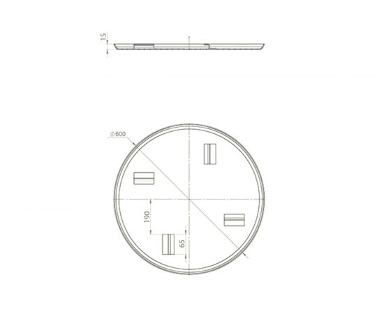 Диск затирочный (600 мм) Impulse 000172052 – изображение 2