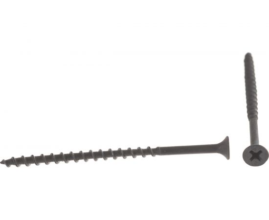 Саморез по дереву для ГКЛ Метизный двор 4,2x70, крупная резьба, оксидированный, 200 шт. 4607159062536 – изображение 2