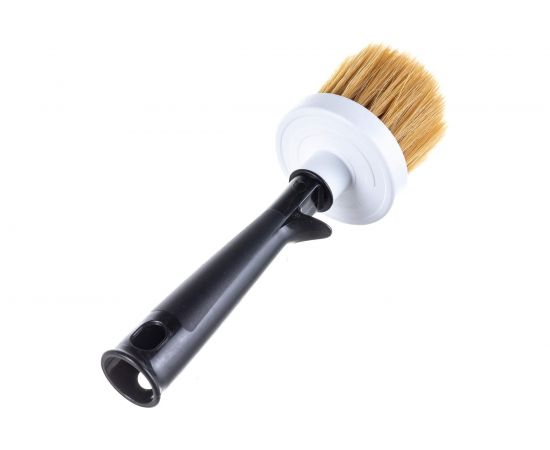 Маховая кисть DECOR d 65 мм, смешанная светлая щетина, пластиковая ручка 612-065 – изображение 2