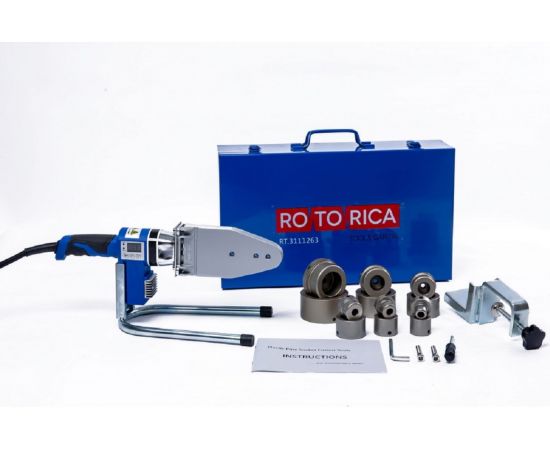 Раструбный сварочный аппарат ROTORICA Rocket Welder 63 Blue серия Top RT.3111263 – изображение 2