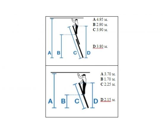 Двухсекционная выдвижная лестница с траверсой Krause CORDA 2х8 032188 – изображение 2