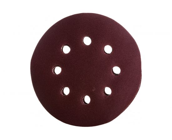 Круг абразивный шлифовальный (5 шт; 125 мм; P 320; 8 отв) КЕДР 54682 – изображение 2