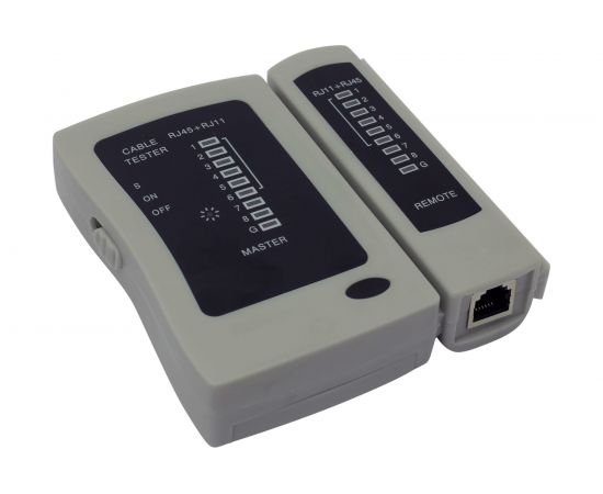 Сетевой тестер кабеля 5bites UTP/FTP/STP RJ45, TEL RJ11/12 LY-CT005 – изображение 2