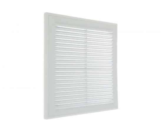 Разъемная решетка с москитной сеткой TDM 250х250 мм белая SQ1807-0080 – изображение 2