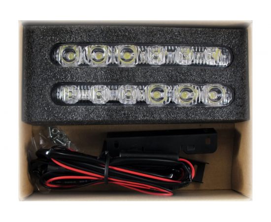 Ходовые огни Вымпел DRL-HP-L6 мет.корп, 6 диод 5047 – изображение 3