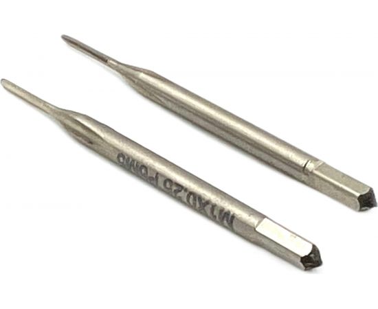 Машинно-ручной метчик TORNERI М 1х0.25 комплект из 2-х штук Р6М5 019789 – изображение 3