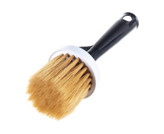 Маховая кисть DECOR d 65 мм, смешанная светлая щетина, пластиковая ручка 612-065 – изображение 3