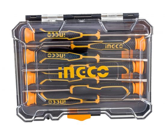 Набор отвёрток для точных работ INGCO 7 шт INDUSTRIAL HKSD0718 – изображение 3