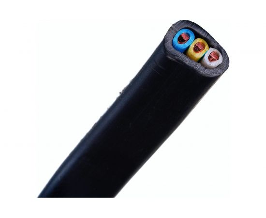 Кабель Промэл твердый плоский негорючий ВВГп-нг 3*1,5 ГОСТ 10М 4630017892242 – изображение 3