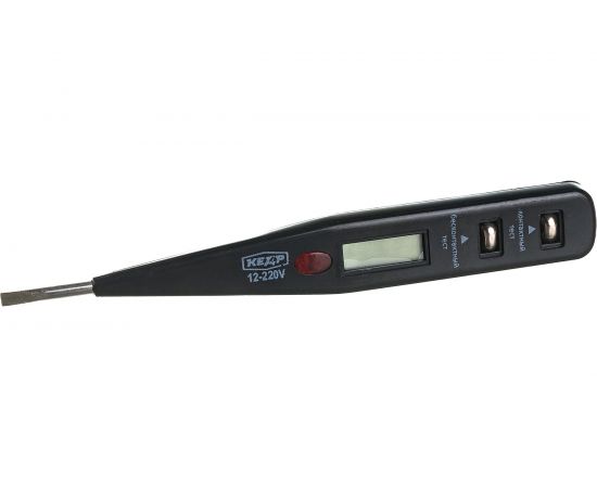 Тестер напряжения Кедр 12-220 В, жк дисплей с неоновой лампой 145-0005 208077 – изображение 4