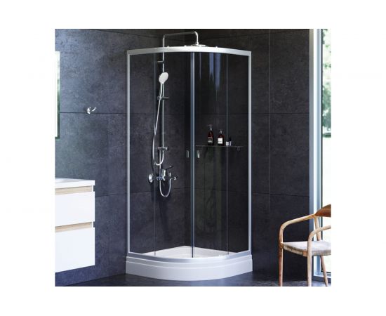 Душевое ограждение AM.PM X-Joy, Twin Slide без поддона, 90x90 W88G-205-090MT – изображение 4